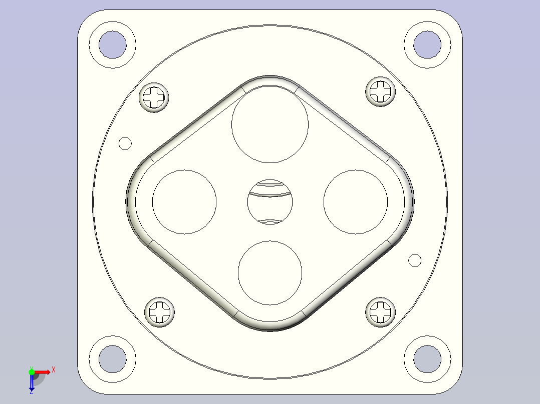 东历电机减速器 5GU-3~180KB俯视图