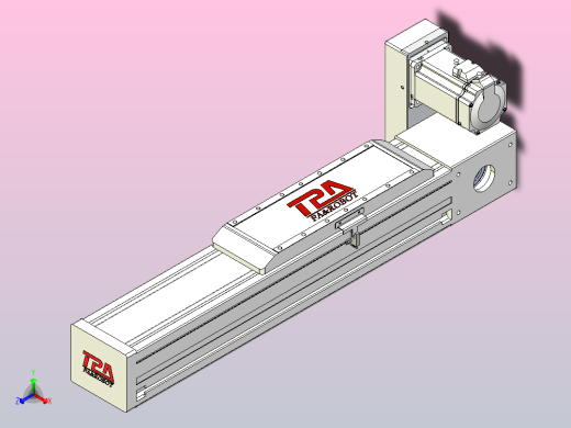 伺服电机集成皮带传动直线执行器TPA-OCB-120-224-L150-RU-P75-N3