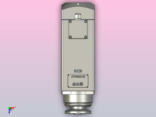 JTH6068D-S06P6.00-SCF30新能源锂电切割主轴俯视缩略图