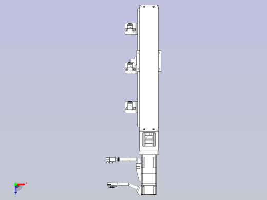 kk50-300A1-F0带MSMD5A2G1B电机俯视缩略图