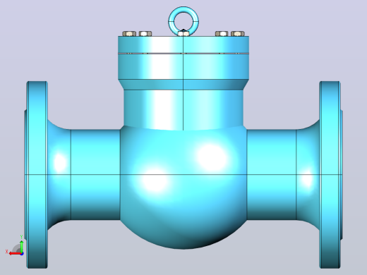 旋启式止回阀（H44H）[H44H-6.4-DN125]后视缩略图
