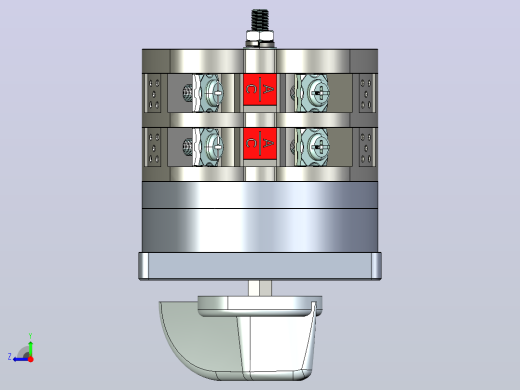 HZ5-40_7.5 L03组合开关三维模型202012右视缩略图