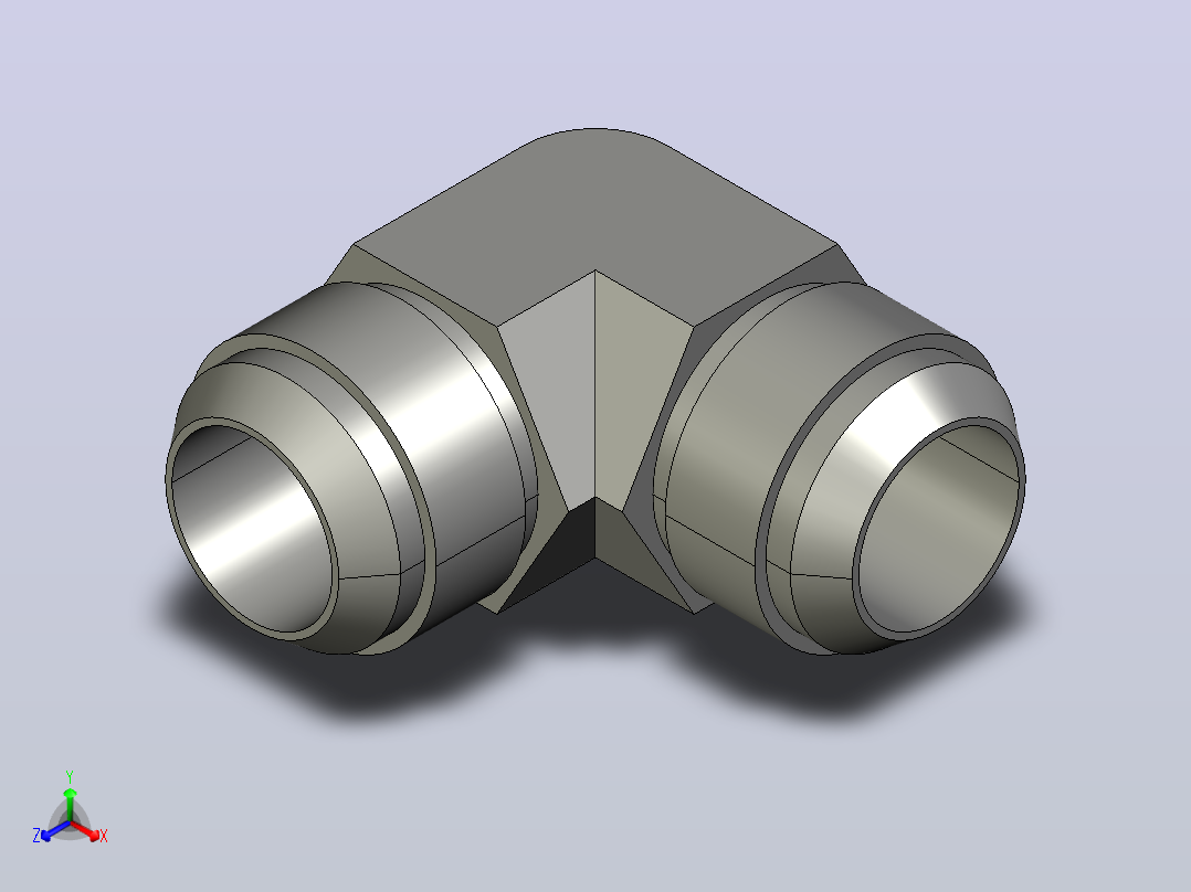 16 etx s硬管接头主视图