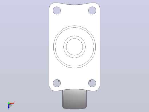 脚轮PARTserver50500667俯视缩略图