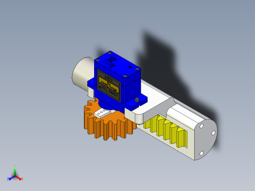 用于机器人的紧凑型笔或电磁铁支架