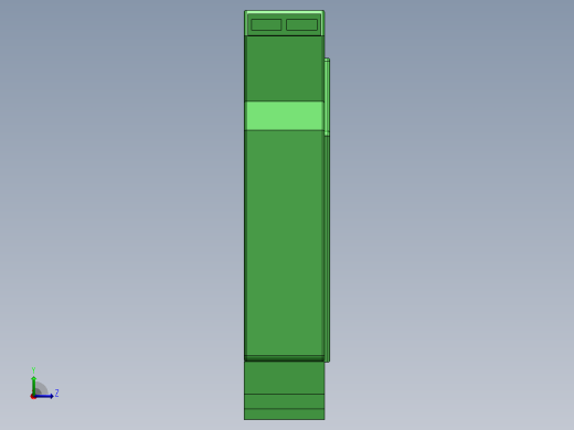 TE-DWR系列智能型温度变送器-B型[TE-DWR-B]左视缩略图