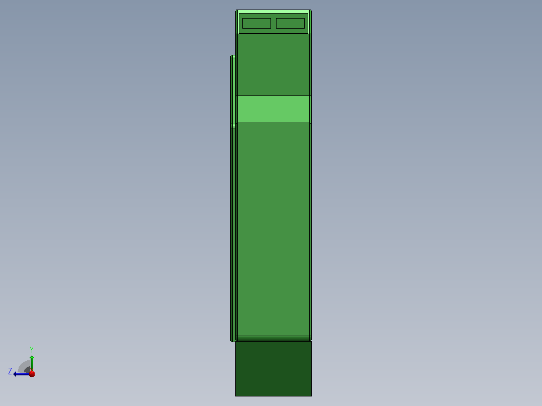 TE-DWR系列智能型温度变送器-B型[TE-DWR-B]右视图