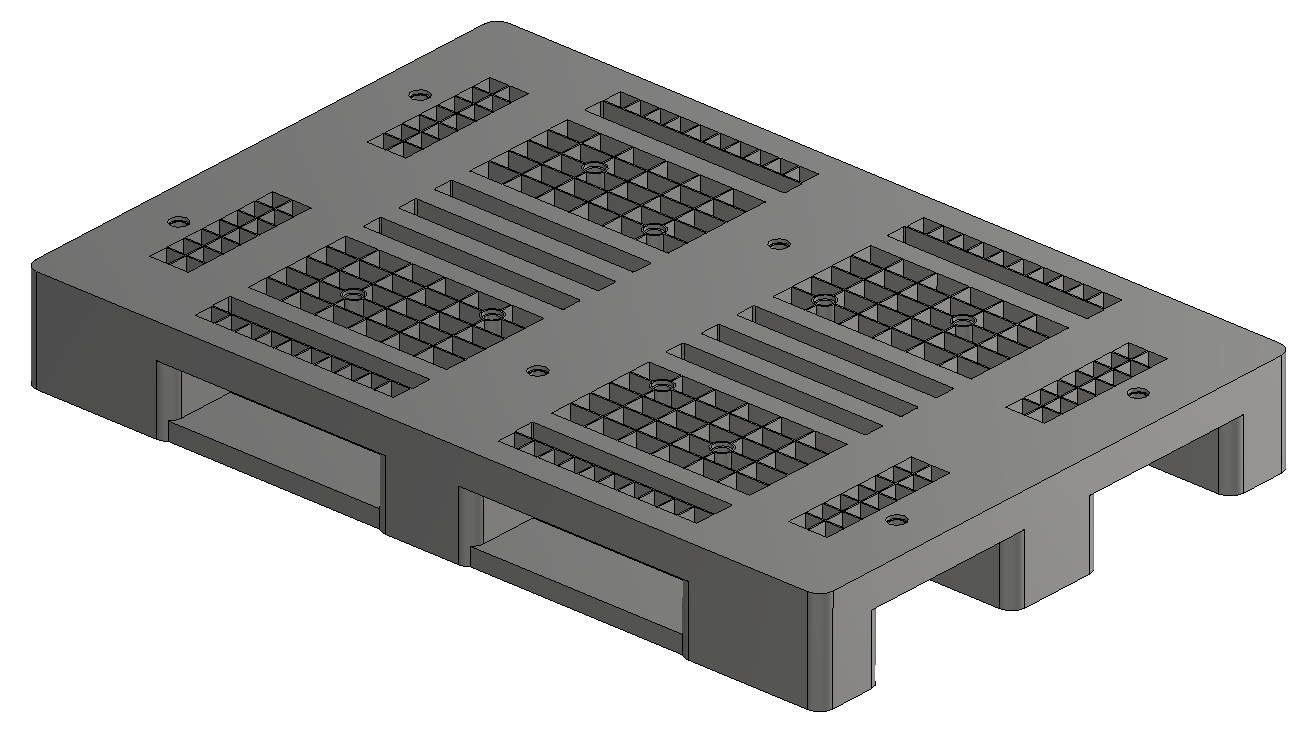 塑料托盘  1200x800mm