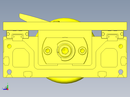 弯曲试验装置右视缩略图