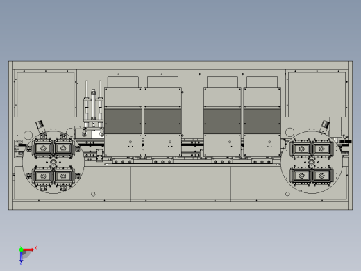 智能卡冲切机3D模型俯视缩略图