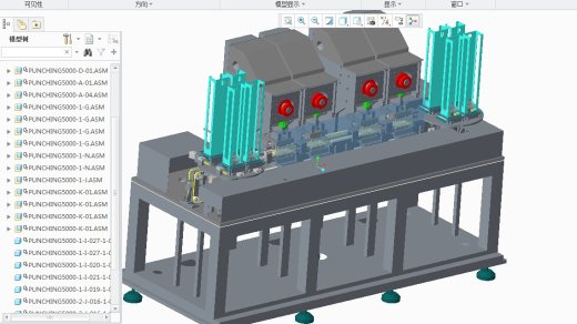 智能卡冲切机3D模型缩略图