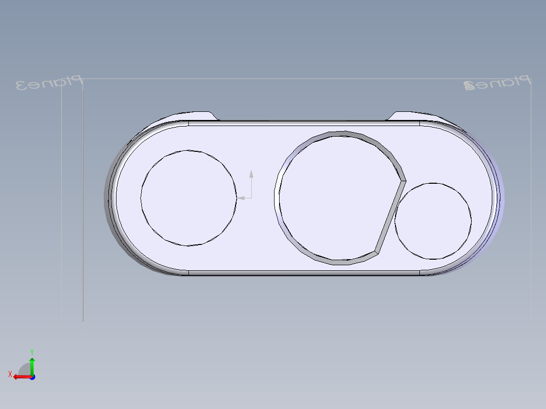 蔡司透镜后视图