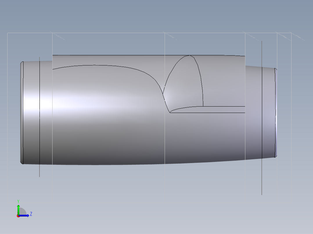 蔡司透镜左视图