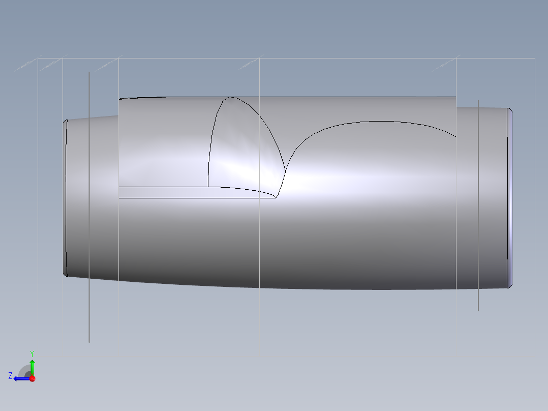 蔡司透镜右视图