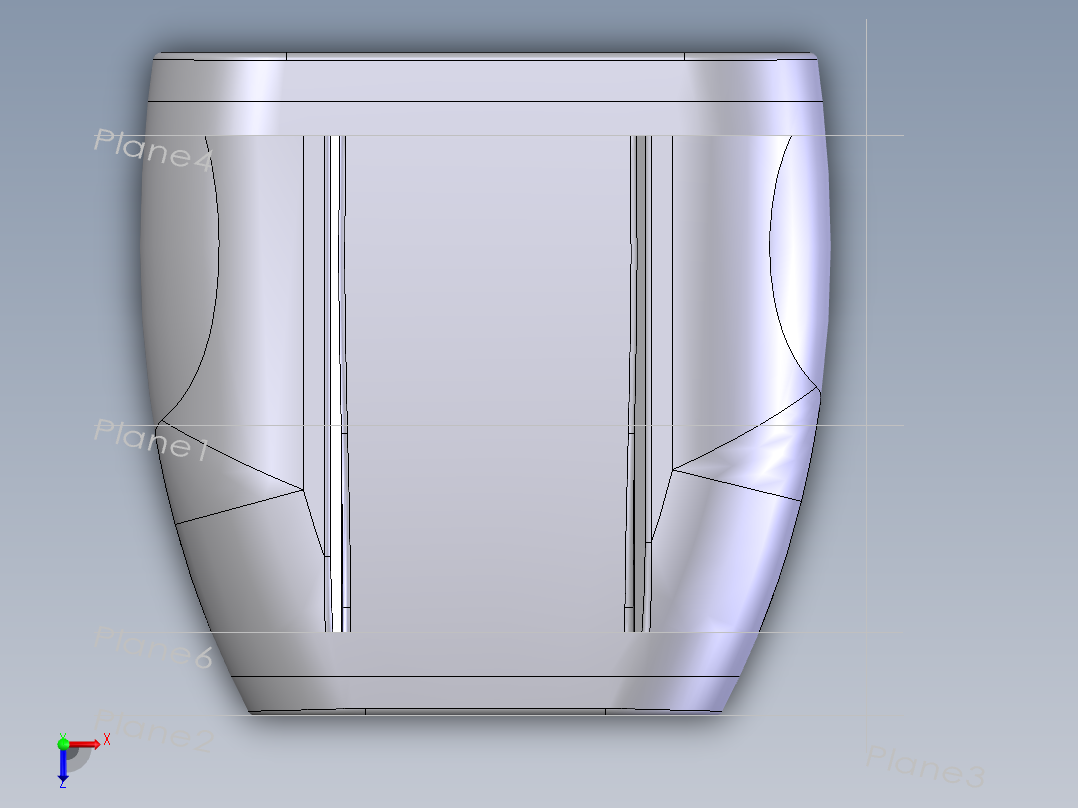蔡司透镜俯视图