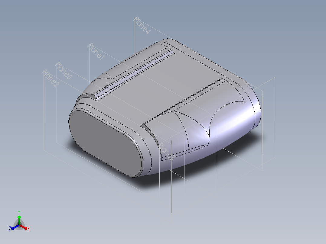 蔡司透镜正等轴测图