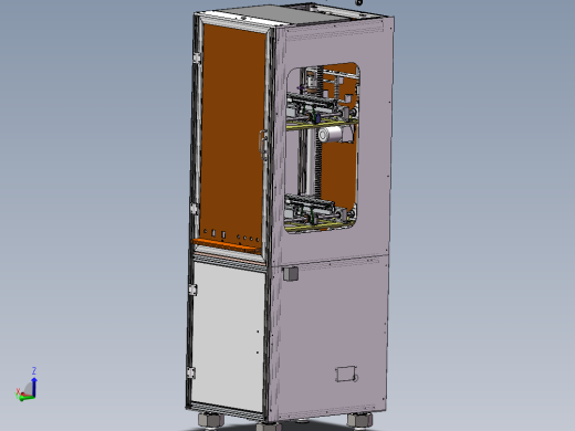 自动化丝杠升降机3D图纸 T153 非标自动化设备3D图纸3D模型
