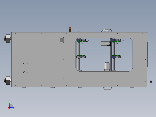 自动化丝杠升降机3D图纸 T153 非标自动化设备3D图纸3D模型左视缩略图
