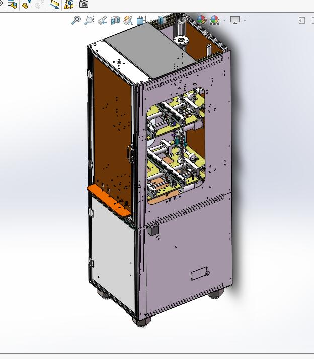 自动化丝杠升降机3D图纸 T153 非标自动化设备3D图纸3D模型