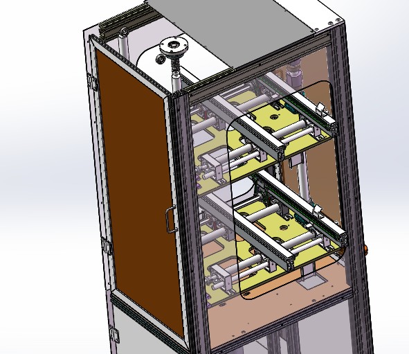 自动化丝杠升降机3D图纸 T153 非标自动化设备3D图纸3D模型