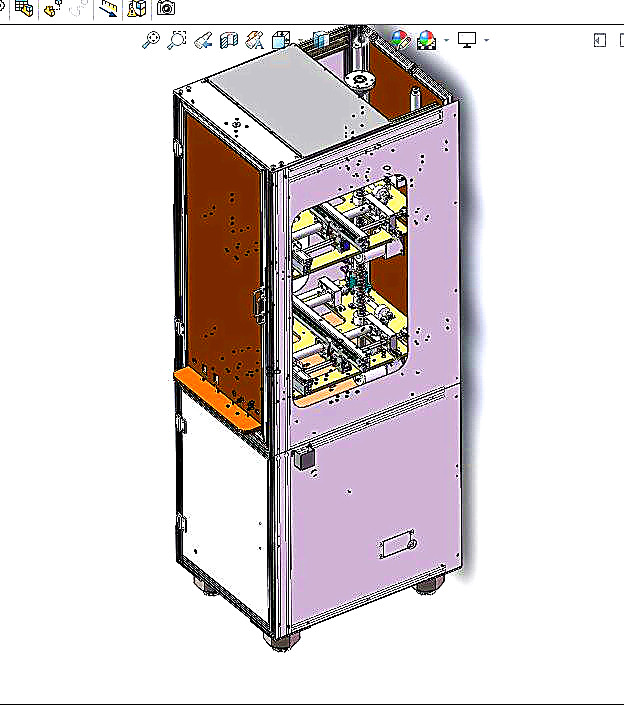 自动化丝杠升降机3D图纸 T153 非标自动化设备3D图纸3D模型