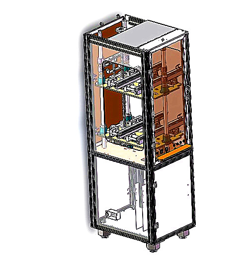 自动化丝杠升降机3D图纸 T153 非标自动化设备3D图纸3D模型