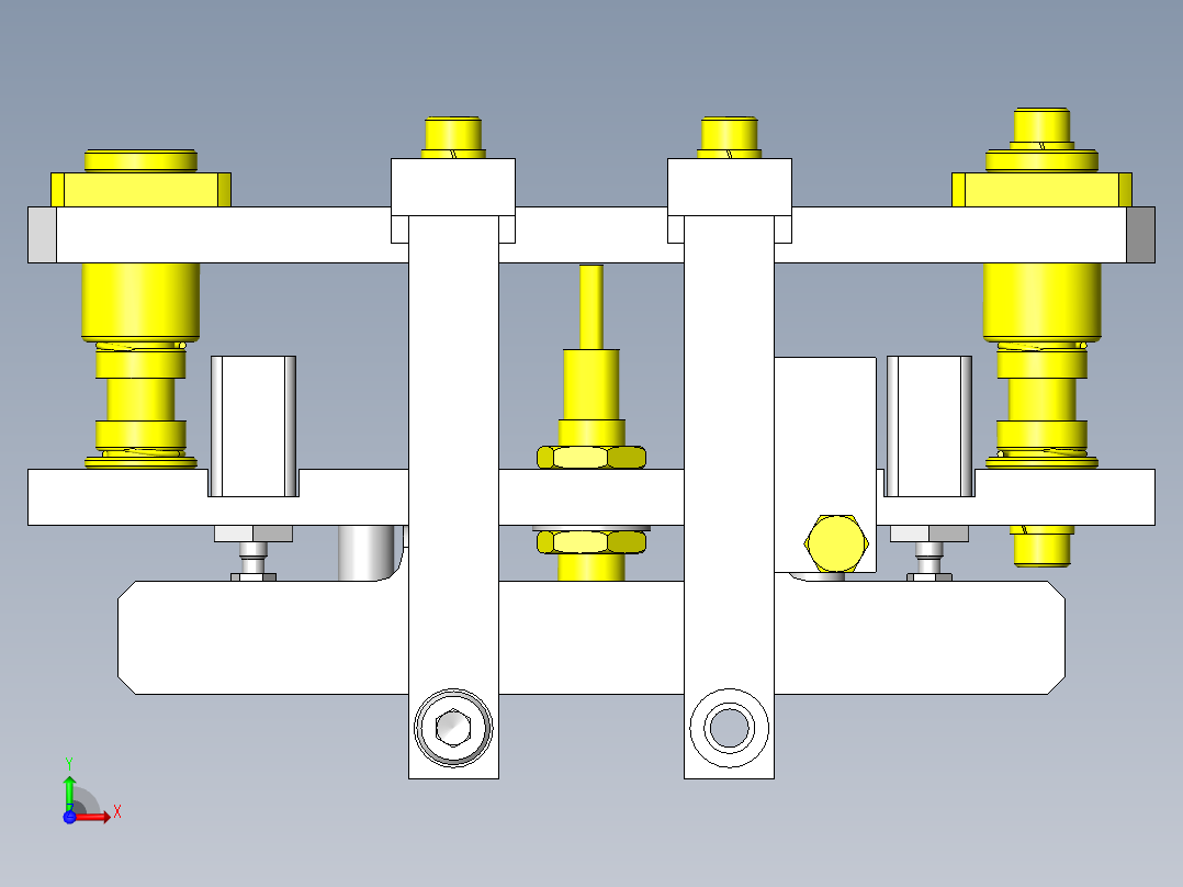 常用机械结构 (394)前视图