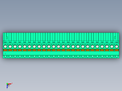 DEGSON 2EDG 系列 5.0mm 可插拔接线端子组-2EDGKDA-5.0-24P-14-00AH俯视缩略图