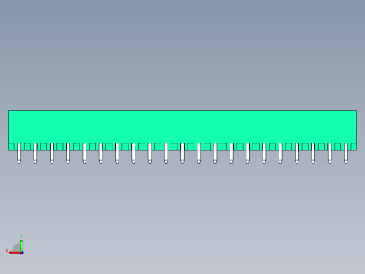 DEGSON 2EDG 系列 5.0mm 可插拔接线端子组-2EDGVC-5.0-21P-14-00AH后视缩略图