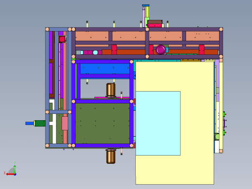 循环式模具填粉冲压线后视缩略图