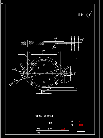 0043-壳体冲压工艺及模具设计【全套16张CAD图】缩略图