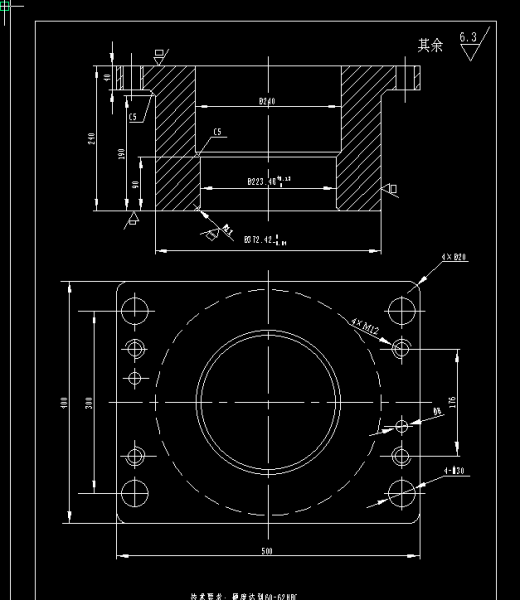 0043-壳体冲压工艺及模具设计【全套16张CAD图】缩略图