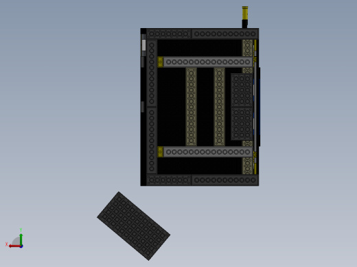 吃豆人街机立体拼装后视缩略图