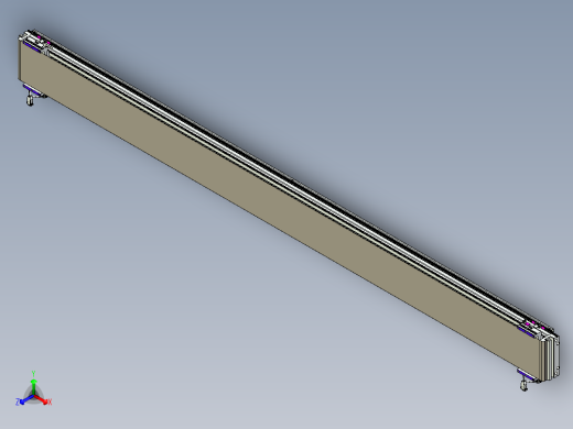 威洛博VL系列直线电机模组-2VL22H1-S3000正等轴测缩略图