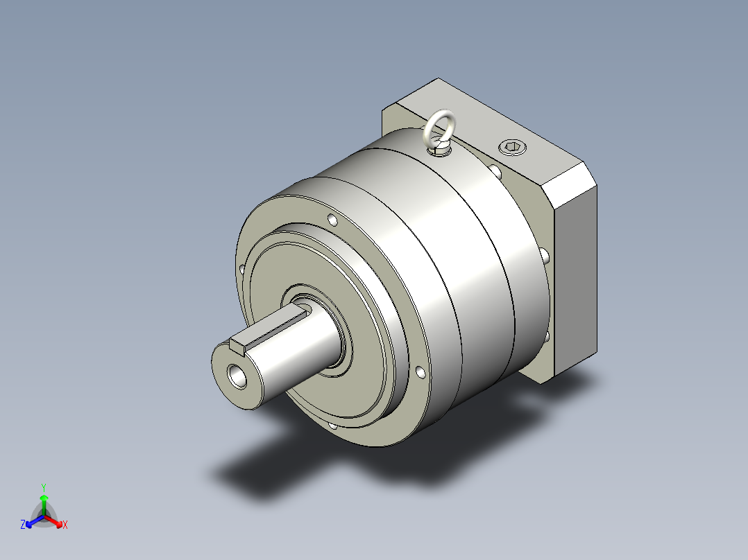多摩川行星减速机TL-205-L1-35KA35主视图
