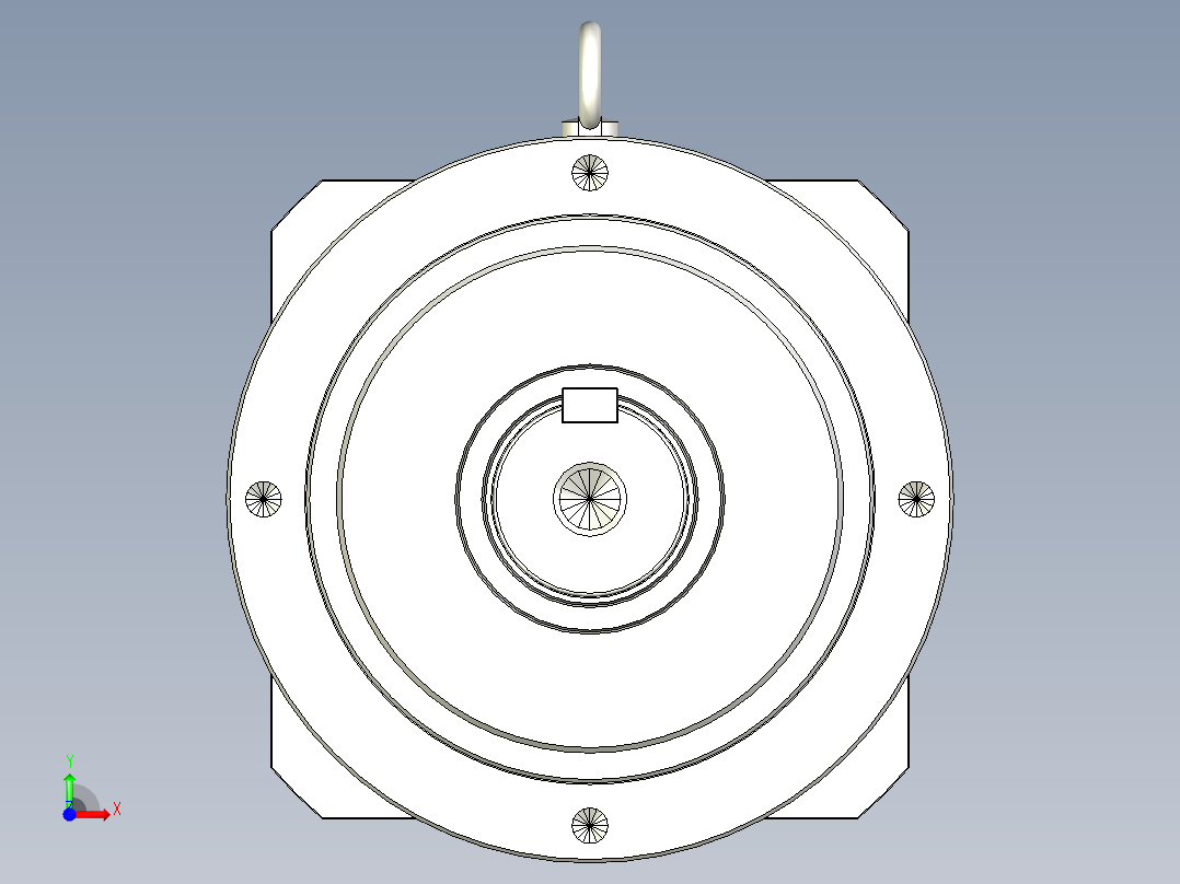 多摩川行星减速机TL-205-L1-35KA35前视图
