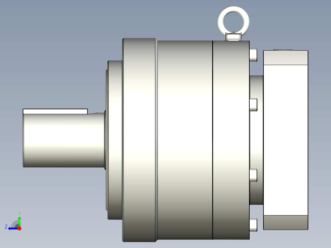 多摩川行星减速机TL-205-L1-35KA35右视图