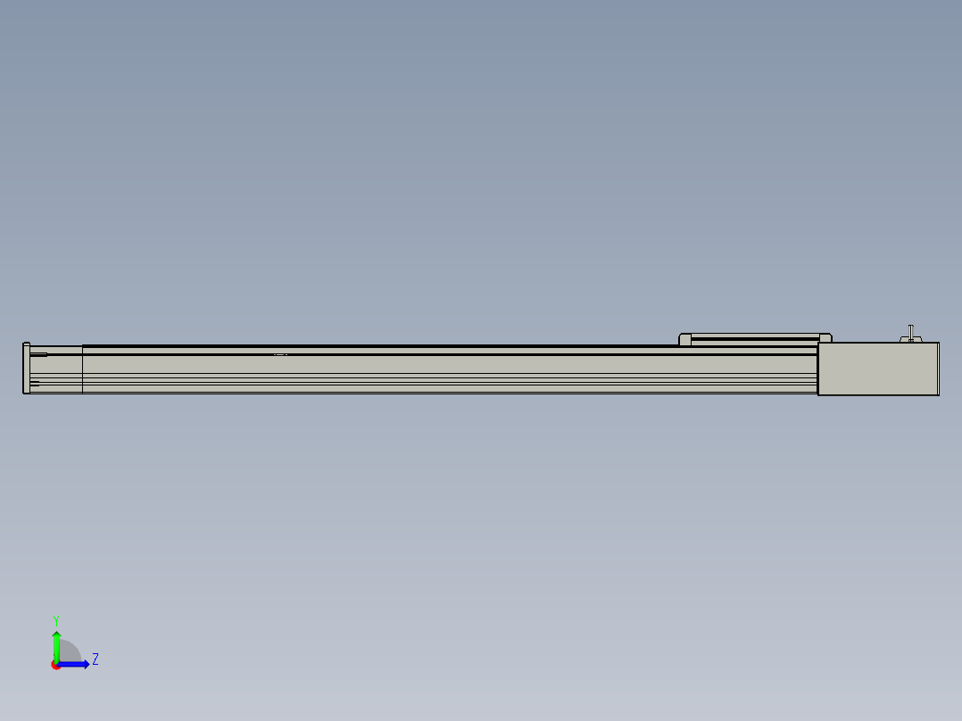 欧规系列-LB8-L75-S1000-BR-ZP75-C3左视图