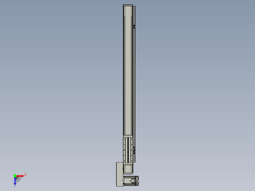 欧规系列-LB8-L75-S1000-BR-ZP75-C3俯视缩略图