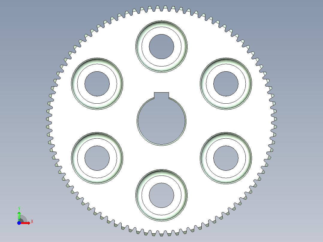 提升机构起升机构设计【含三维图】前视图