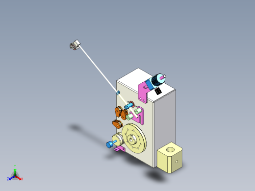 张力器三维模型
