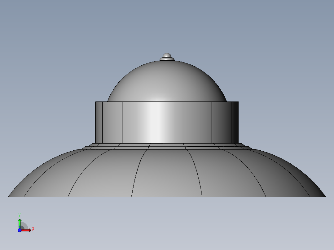 不明飞行物7前视图