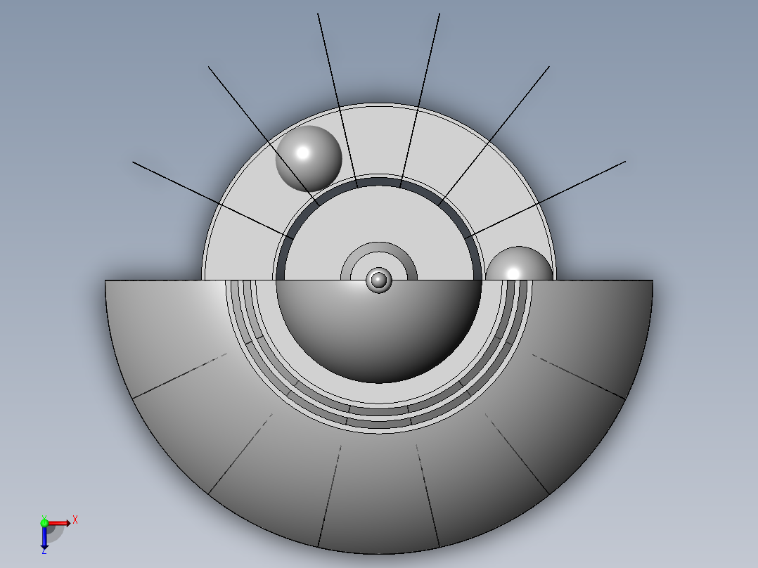 不明飞行物7俯视图