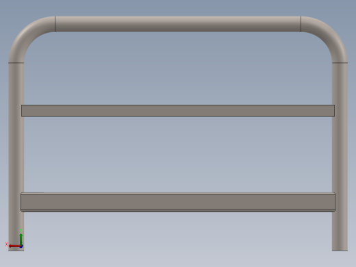 铁床框架床后视缩略图