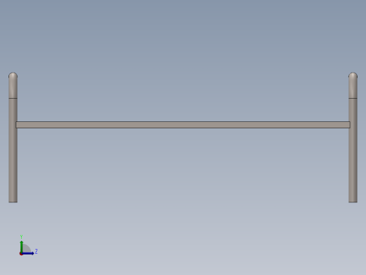 铁床框架床左视缩略图