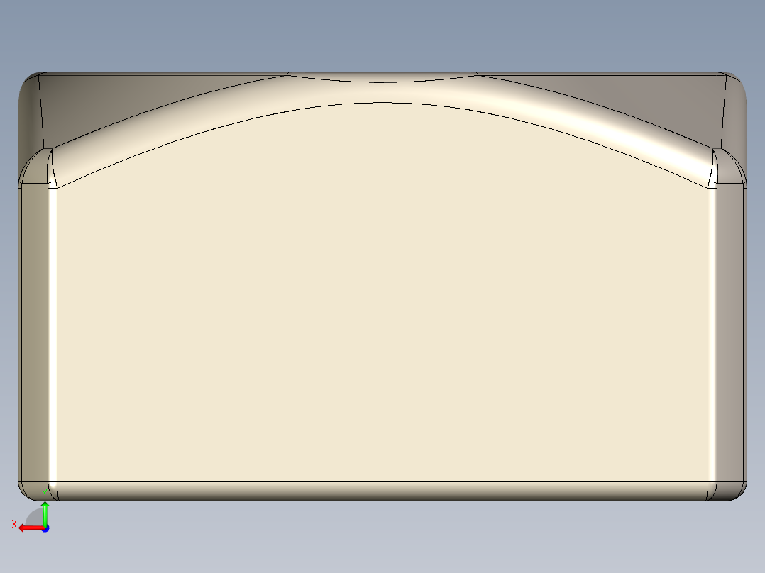 紧固件-IGES Raw Steel SqNut 0.7500后视图