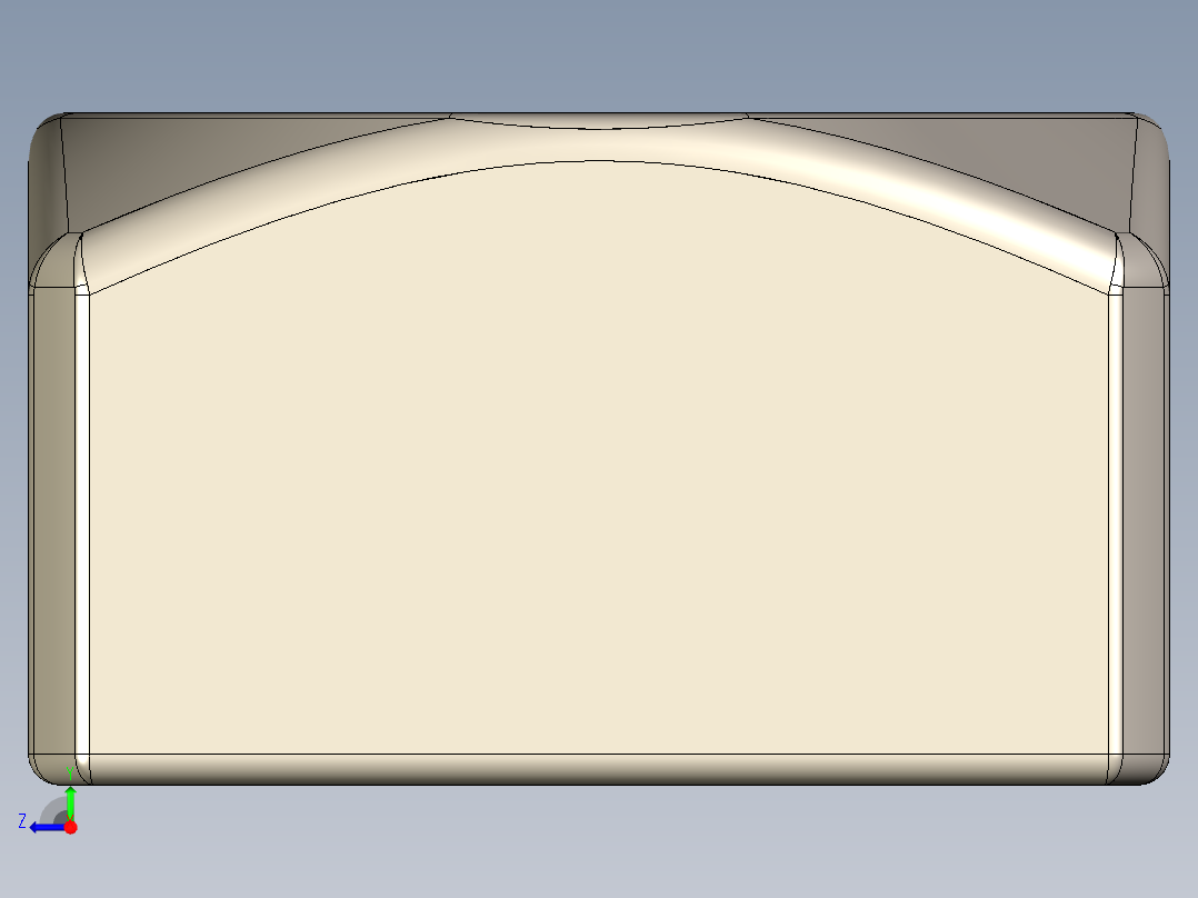 紧固件-IGES Raw Steel SqNut 0.7500右视图