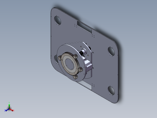 行星齿轮升降装置 240+24.4.26+002正等轴测缩略图