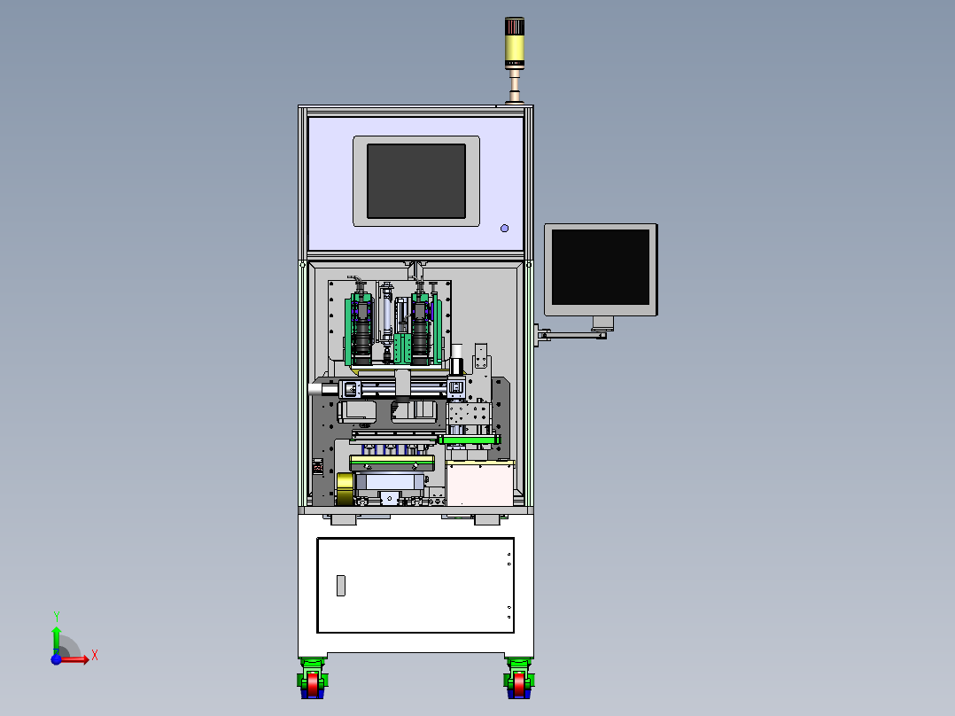 IP电池组装前视图