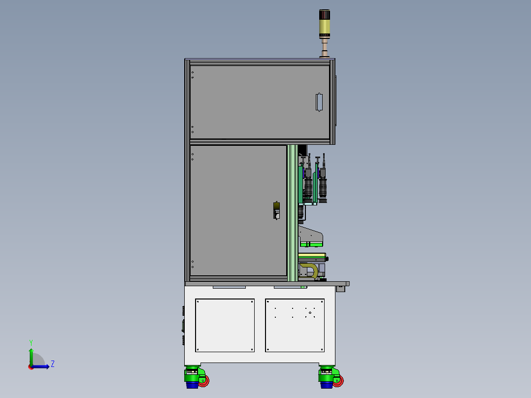 IP电池组装左视图